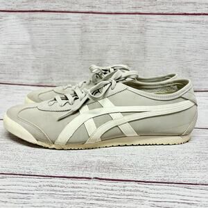 Onitsuka Tiger Mexico 66 Men's Sneakers Gray White US 8 EU 41.5 Model 1183B348